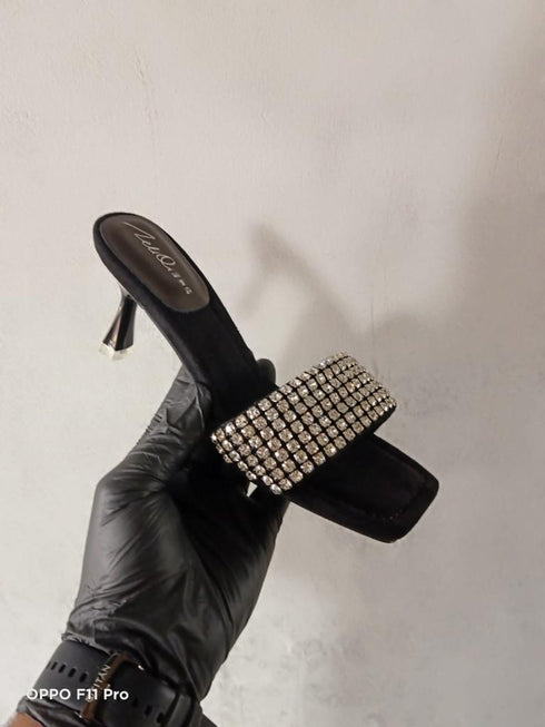 Gem Embellished Heel